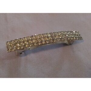 Vintage Elegant Rhinestone Hair Clip Barrette